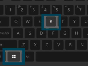 Συντόμευση Windows + R